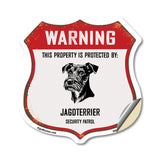 Warning This Property is Protected by Jagdterrier