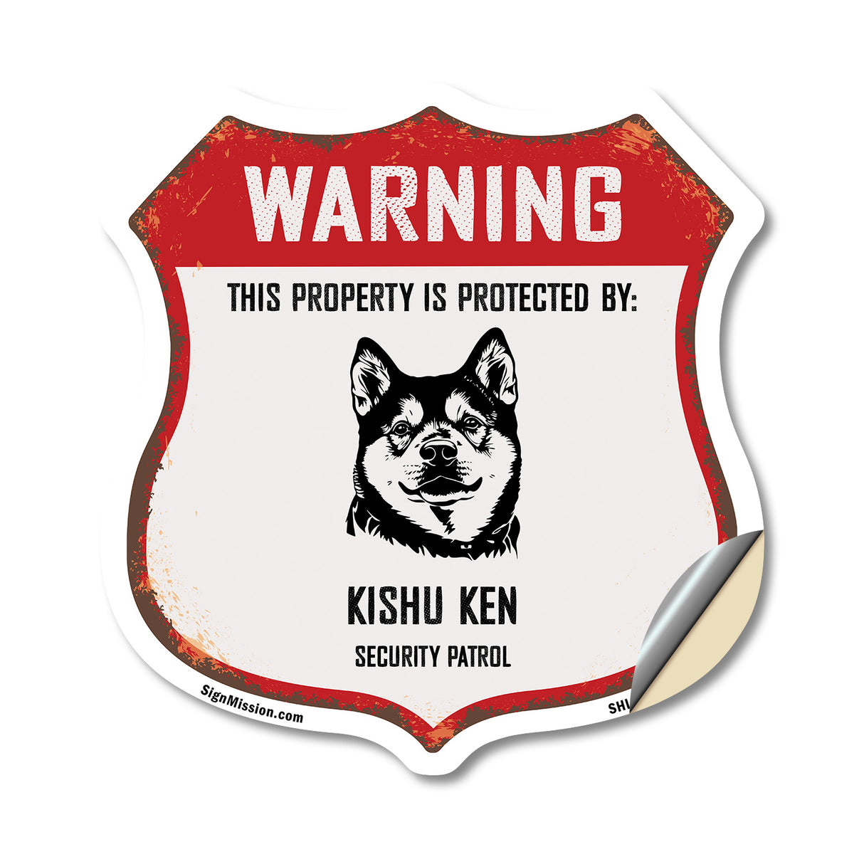 Warning This Property is Protected by Kishu Ken