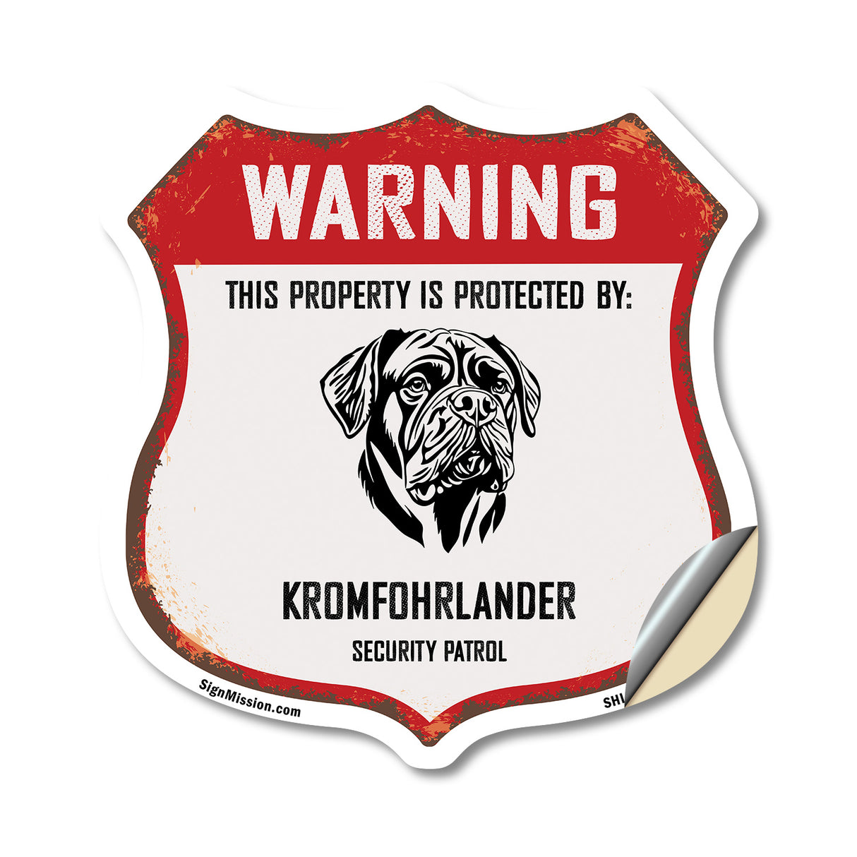 Warning This Property is Protected by Kromfohrlander