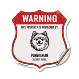 Warning This Property is Protected by Pomeranian