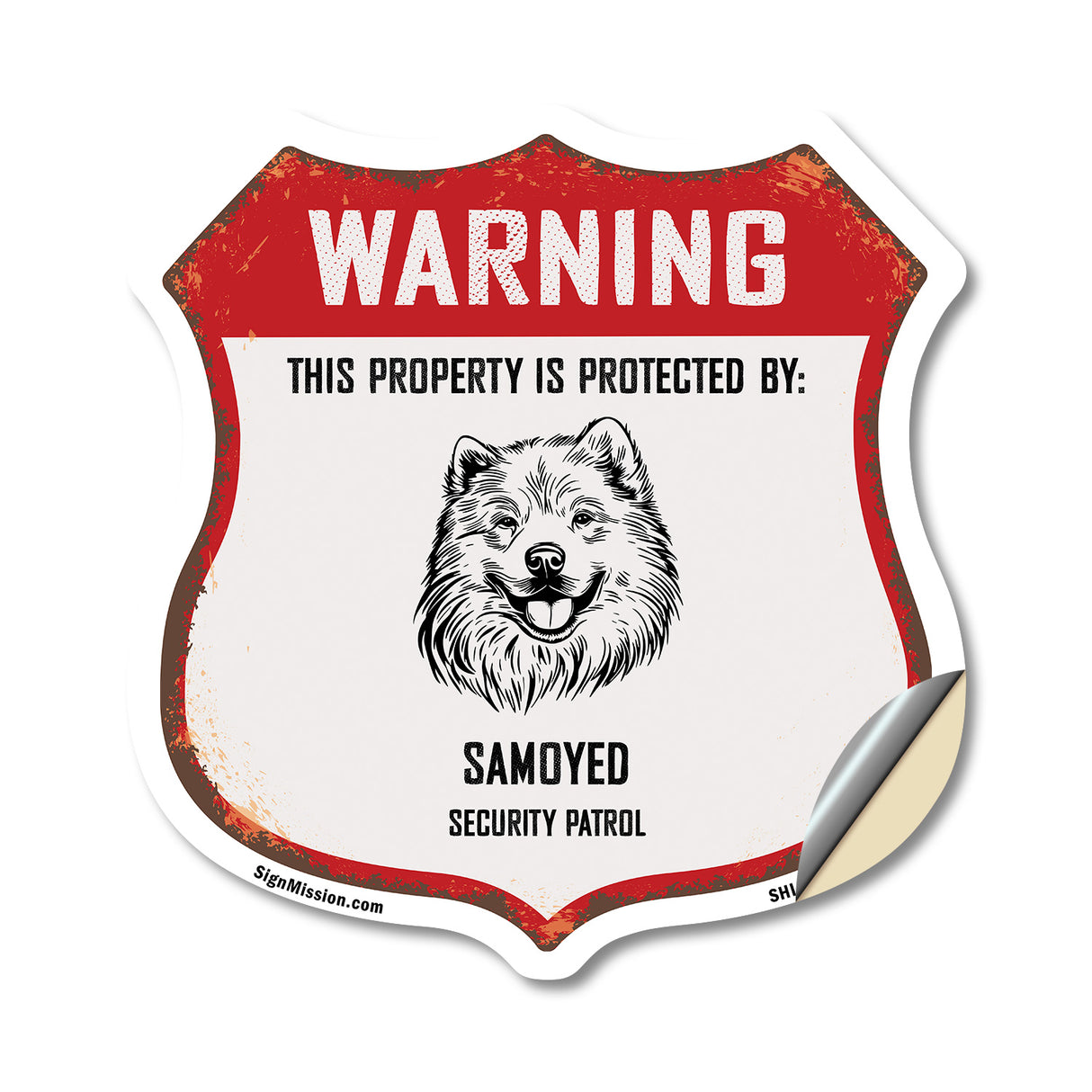 Warning This Property is Protected by Samoyed