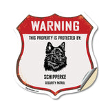 Warning This Property is Protected by Schipperke