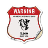 Warning This Property is Protected by Telomian