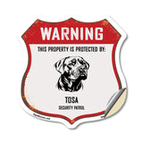 Warning This Property is Protected by Tosa