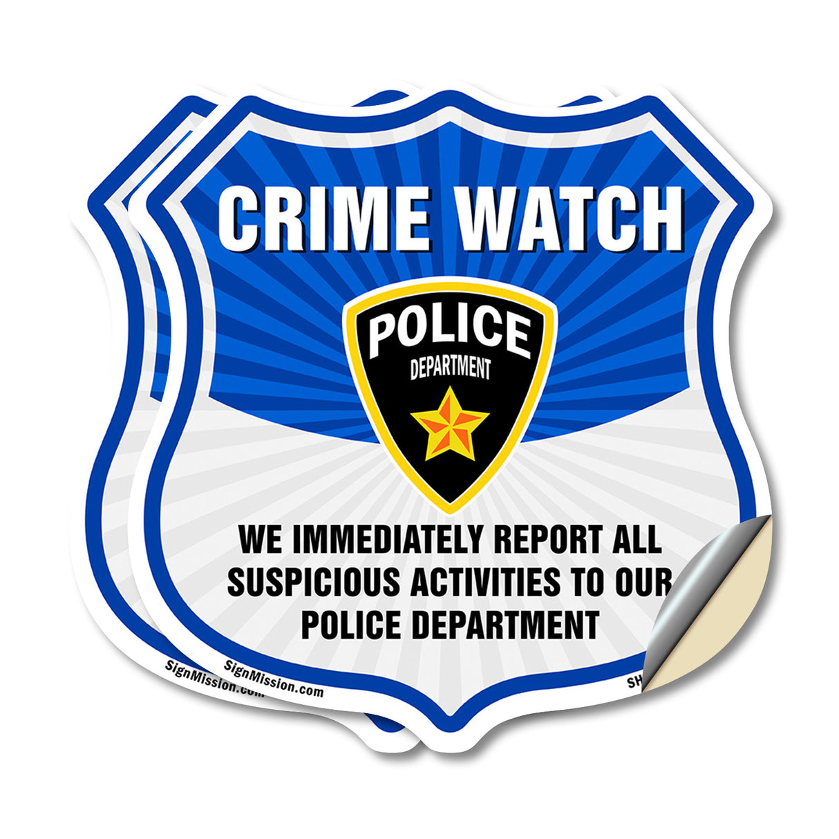 Neighborhood Crime Watch We Immediately Report All Suspicious Activities To Our Police Department