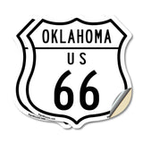 Oklahoma Route Marker Shield Sign Us 66