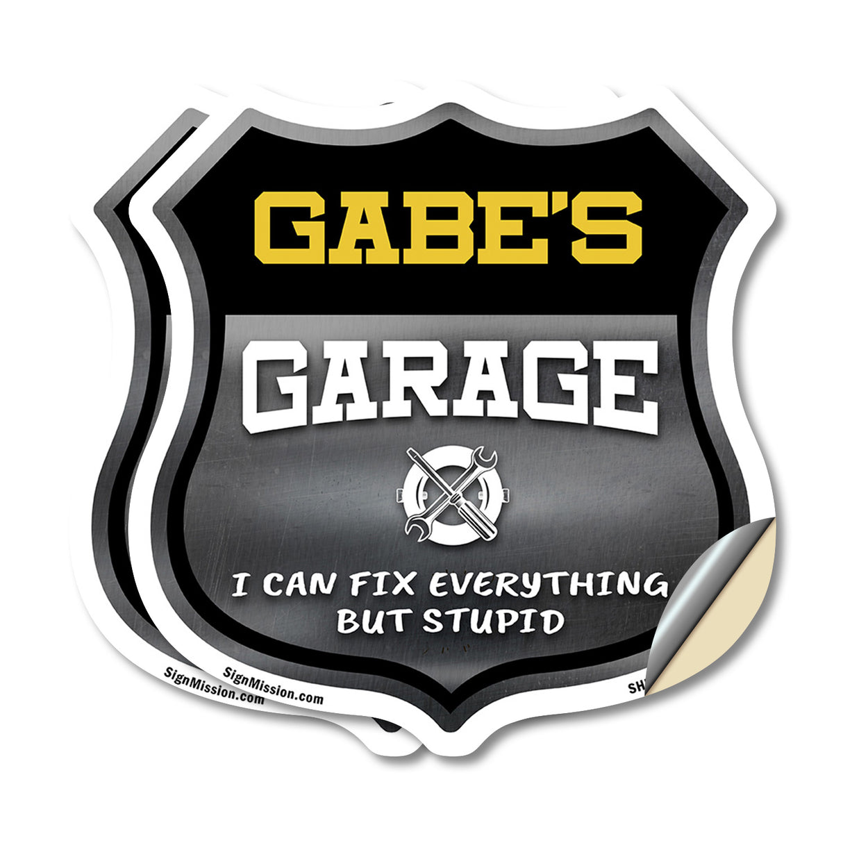 Gabe's Garage I Can Fix Everything But Stupid