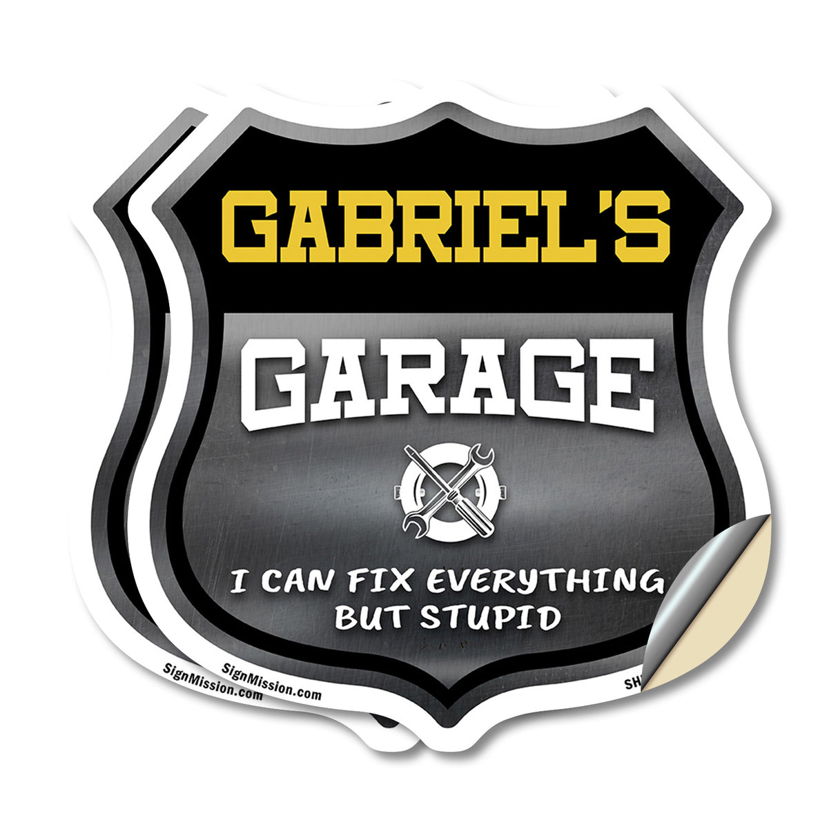 Gabriel's Garage I Can Fix Everything But Stupid