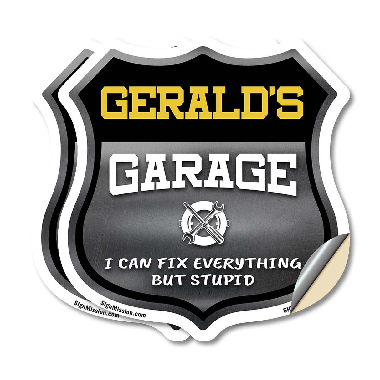 Gerald's Garage I Can Fix Everything But Stupid
