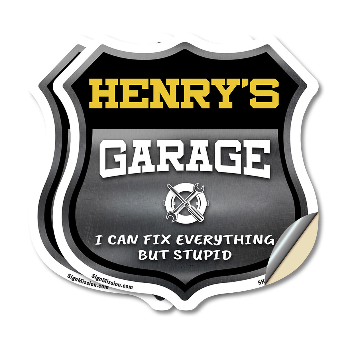 Henry's Garage I Can Fix Everything But Stupid
