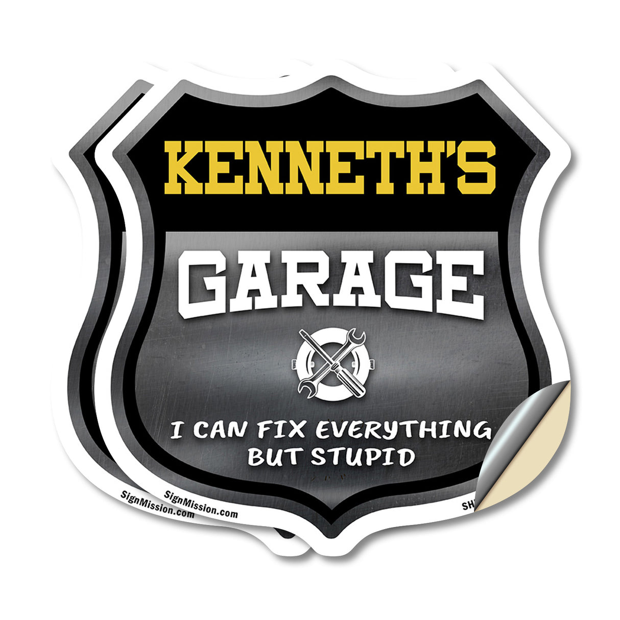 Kenneth's Garage I Can Fix Everything But Stupid