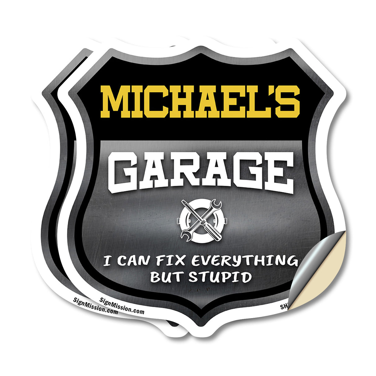 Michael's Garage I Can Fix Everything But Stupid