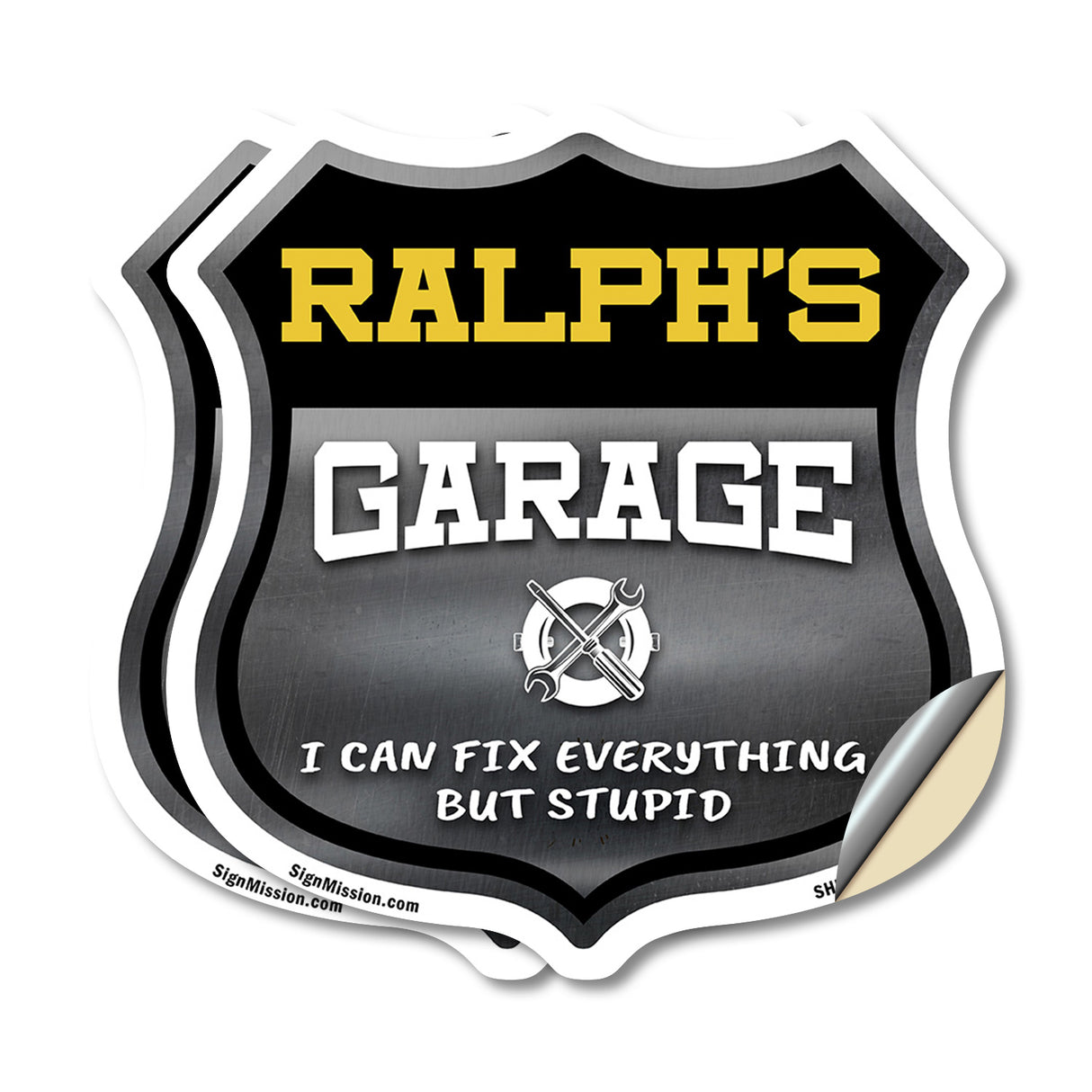 Ralph's Garage I Can Fix Everything But Stupid