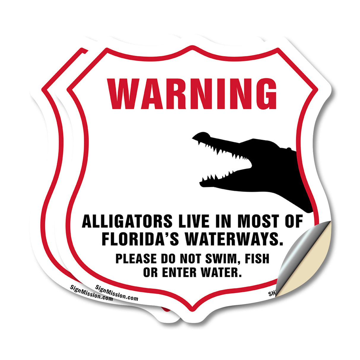Alligator Warning Warning Alligators Live In Most Of Florida's Waterways. Please Do Not Swim Fish Or Enter Water