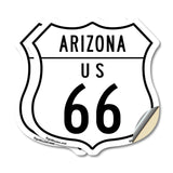 Arizona Route Marker Shield Sign Us 66