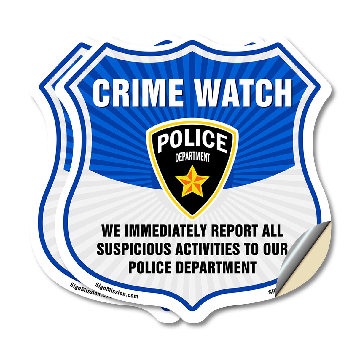 Neighborhood Crime Watch We Immediately Report All Suspicious Activities To Our Police Department