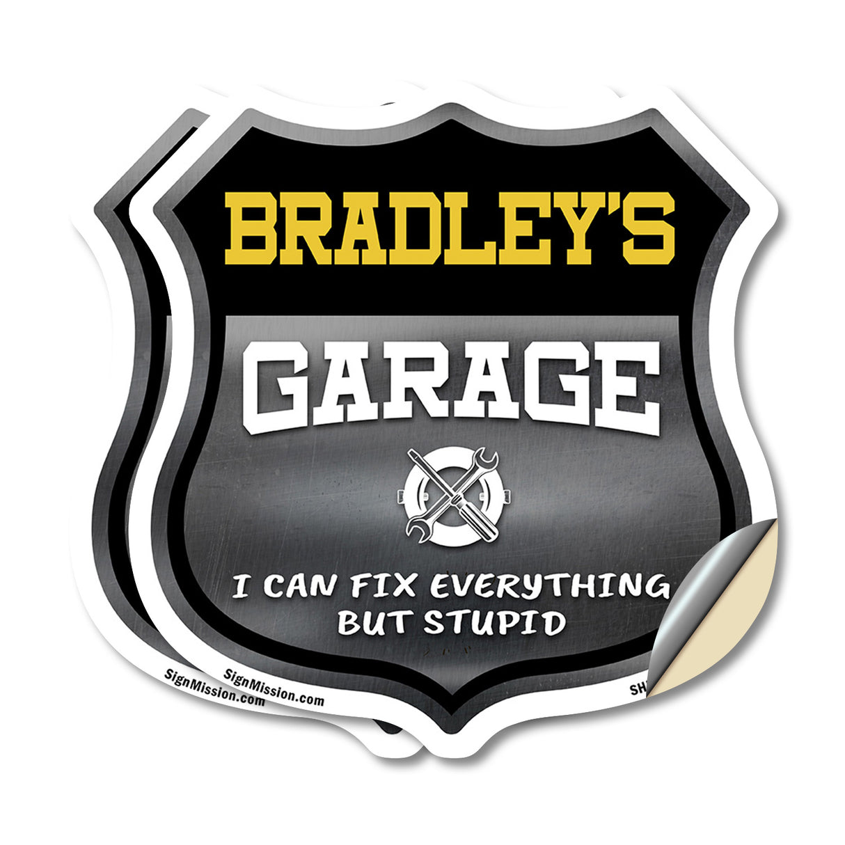 Bradley's Garage I Can Fix Everything But Stupid