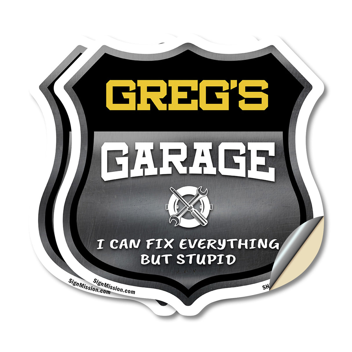 Greg's Garage I Can Fix Everything But Stupid