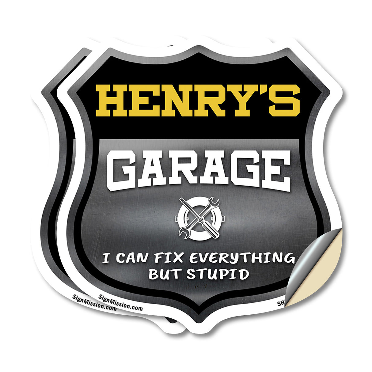 Henry's Garage I Can Fix Everything But Stupid