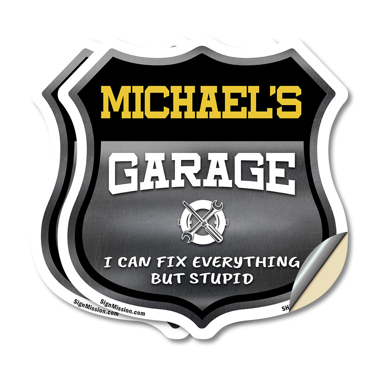 Michael's Garage I Can Fix Everything But Stupid
