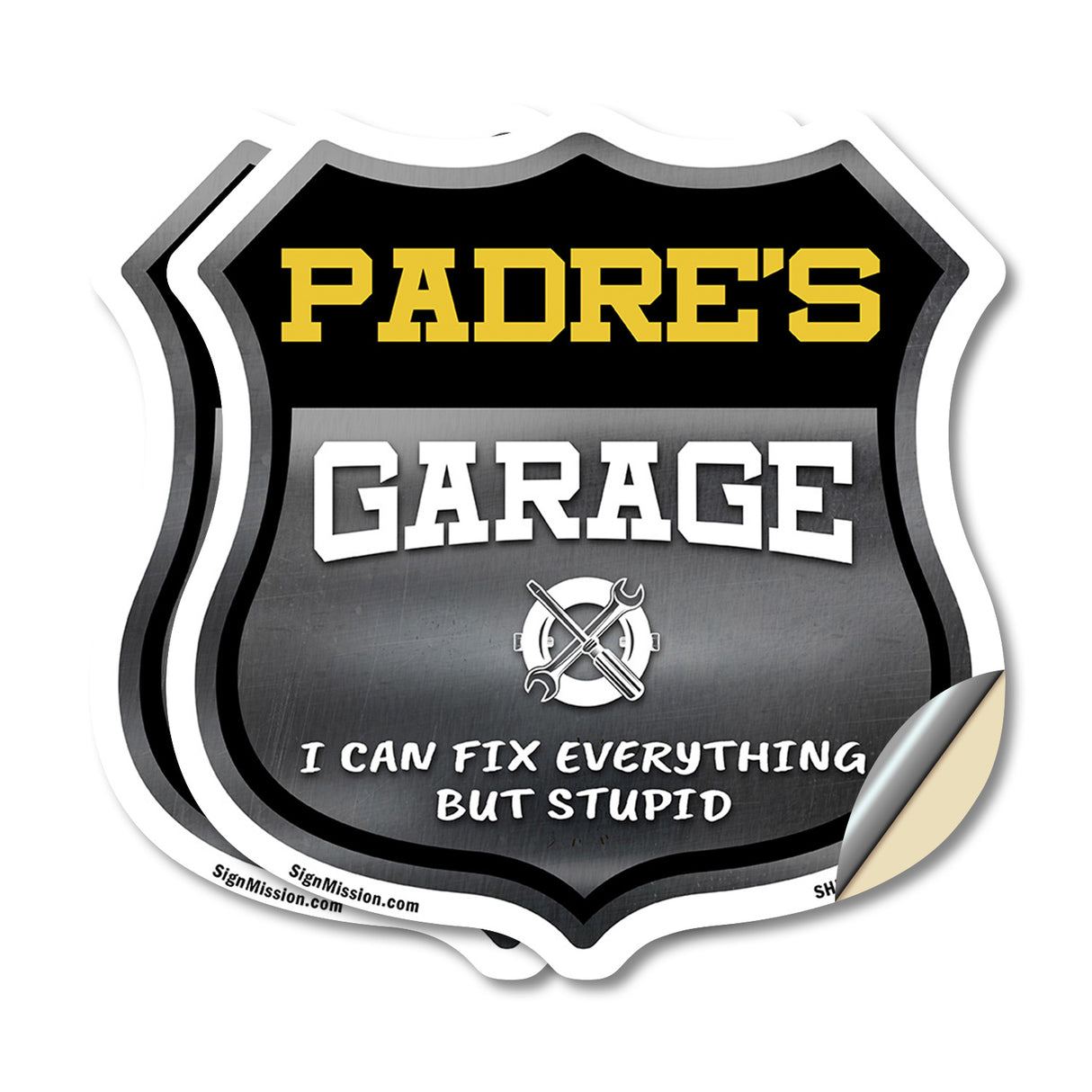 Padre's Garage I Can Fix Everything But Stupid