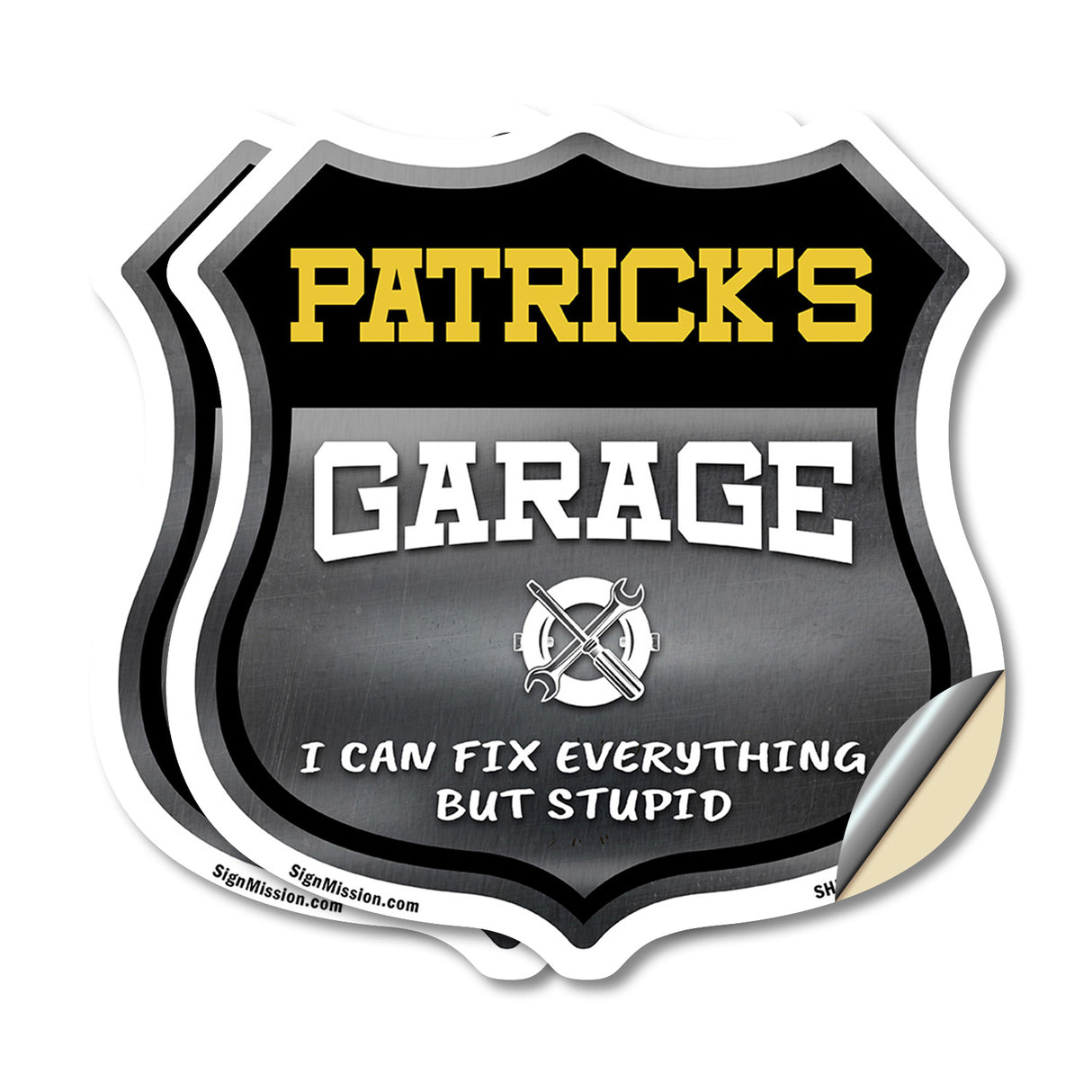 Patrick's Garage I Can Fix Everything But Stupid