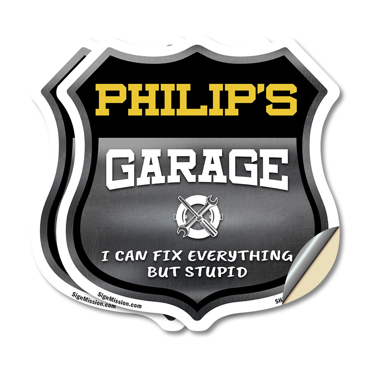 Philip's Garage I Can Fix Everything But Stupid