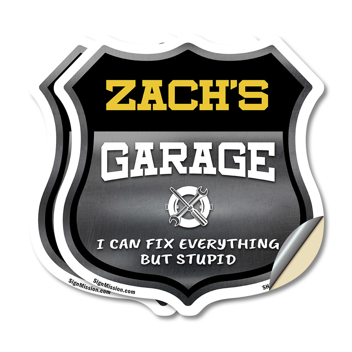 Zach's Garage I Can Fix Everything But Stupid