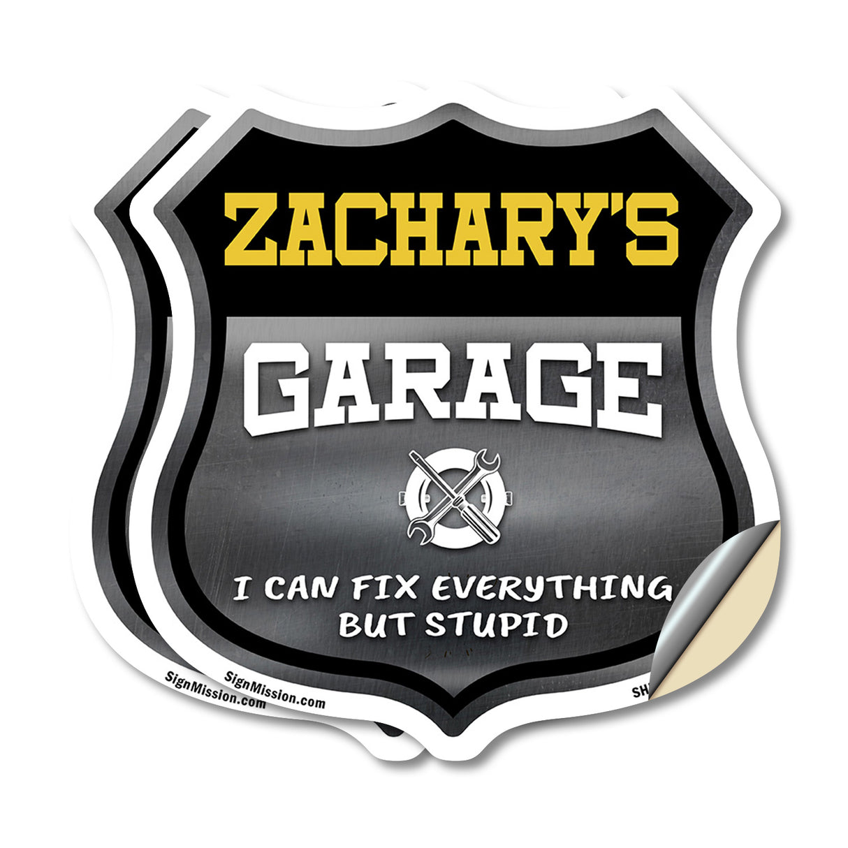 Zachary's Garage I Can Fix Everything But Stupid