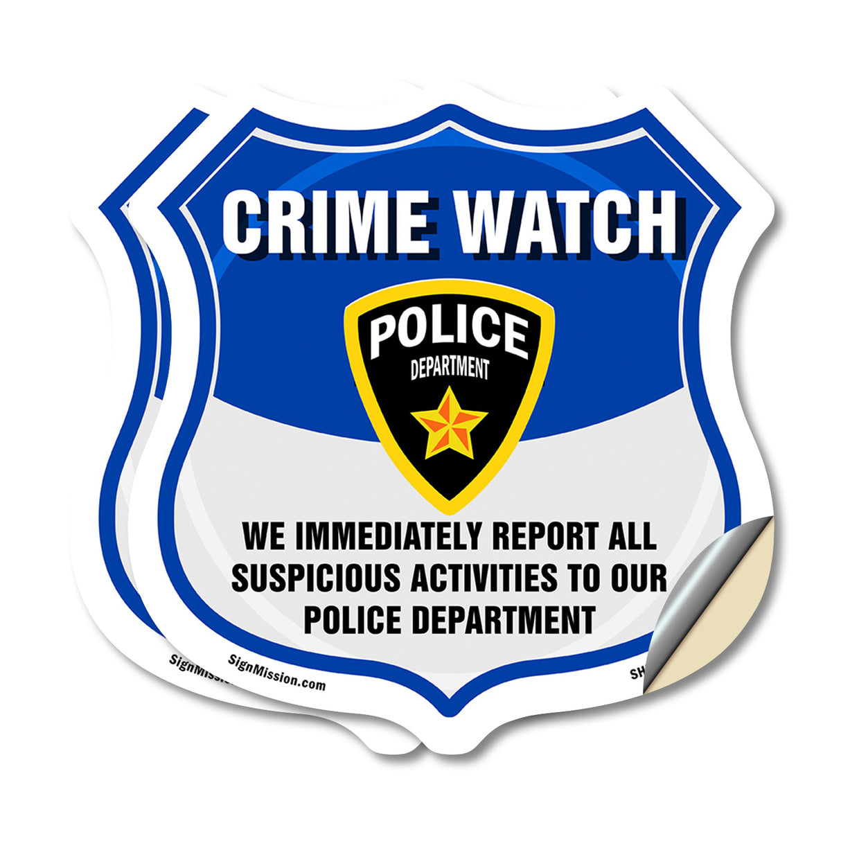 Neighborhood Crime Watch We Immediately Report All Suspicious Activities To Our Police Department