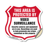 Video Surveillance This Area Is Protected By Video Surveillance Security Cameras And Equipment Are In Use