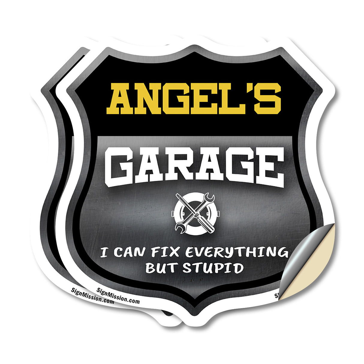 Angel's Garage I Can Fix Everything But Stupid