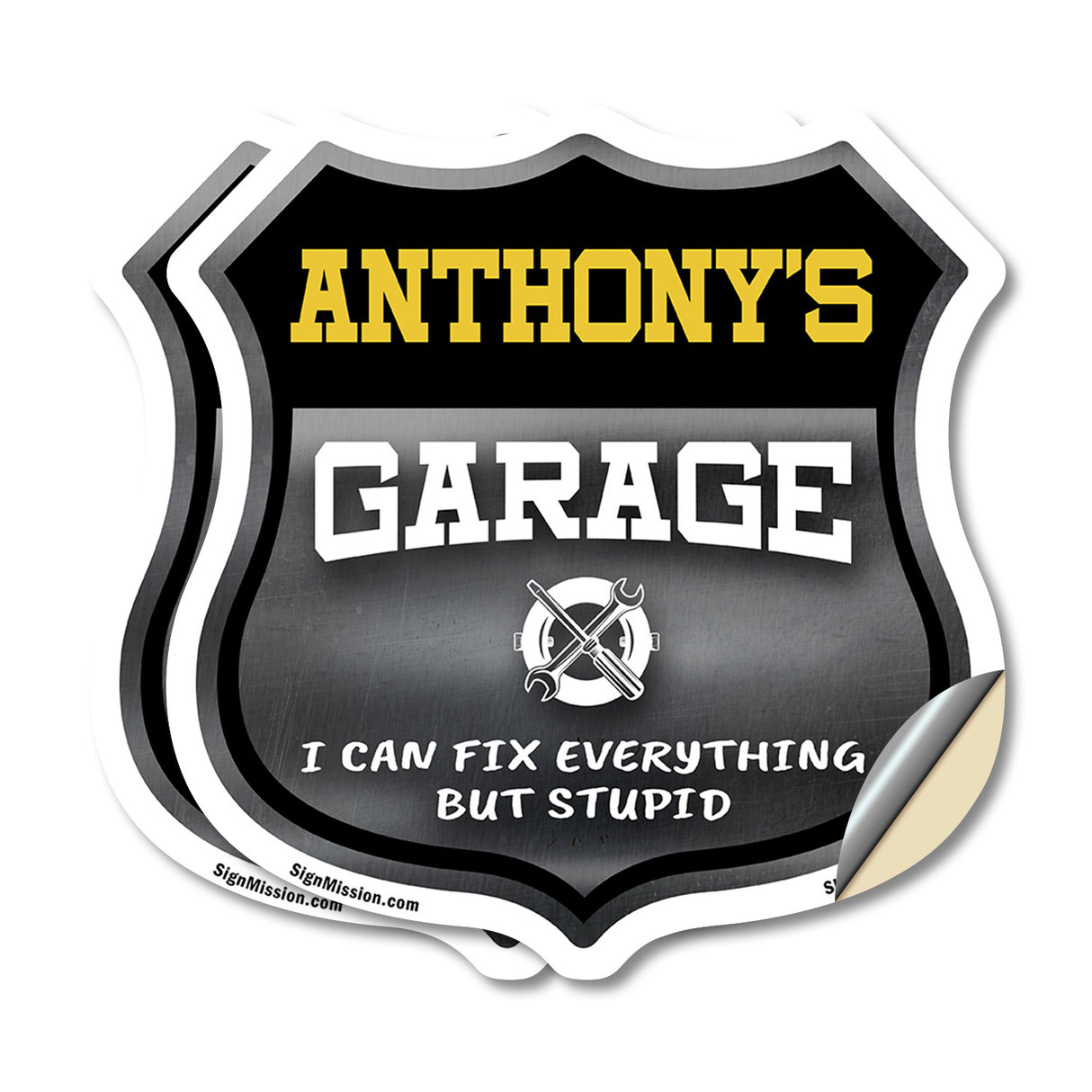 Anthony's Garage I Can Fix Everything But Stupid