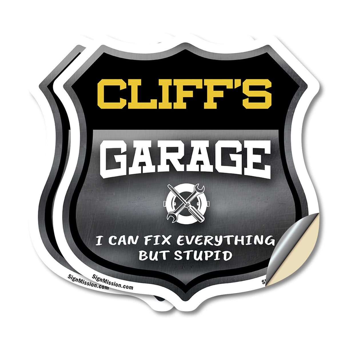 Cliff's Garage I Can Fix Everything But Stupid