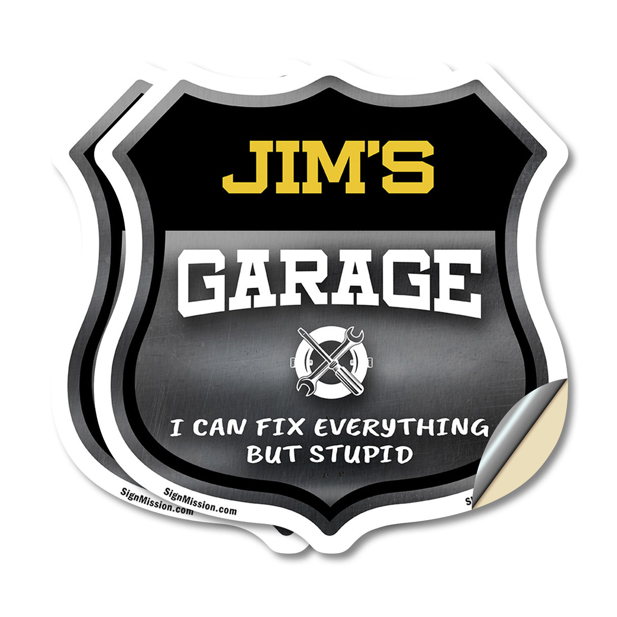 Jim's Garage I Can Fix Everything But Stupid