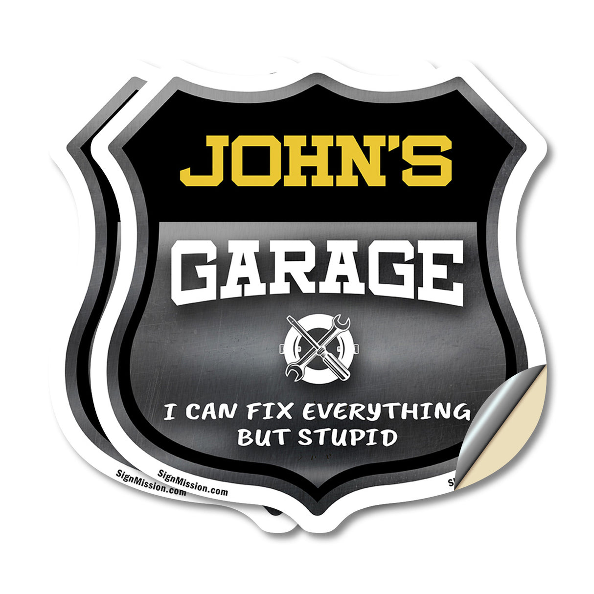 John's Garage I Can Fix Everything But Stupid