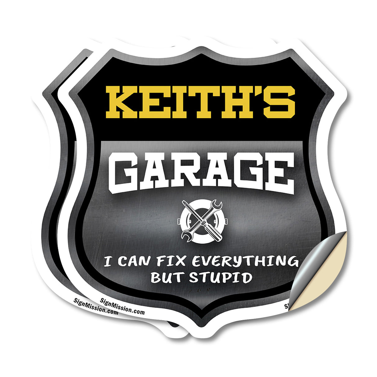 Keith's Garage I Can Fix Everything But Stupid