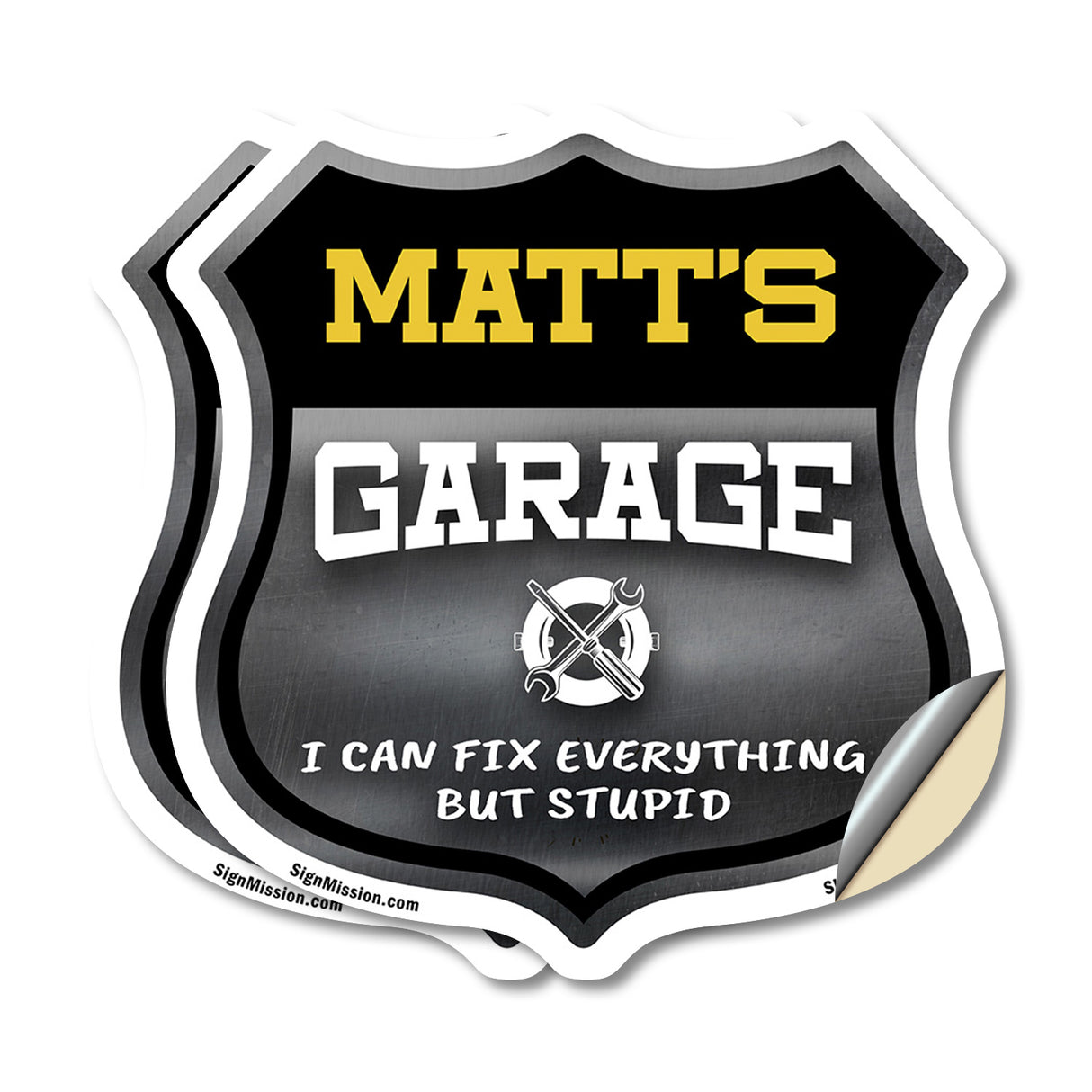 Matt's Garage I Can Fix Everything But Stupid