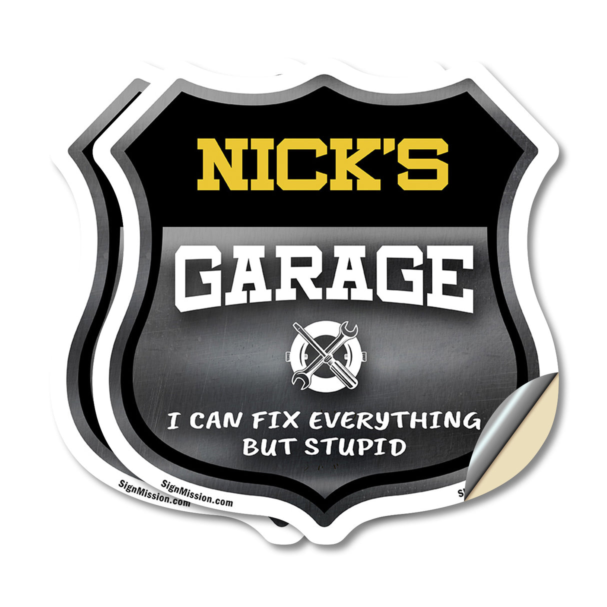 Nick's Garage I Can Fix Everything But Stupid
