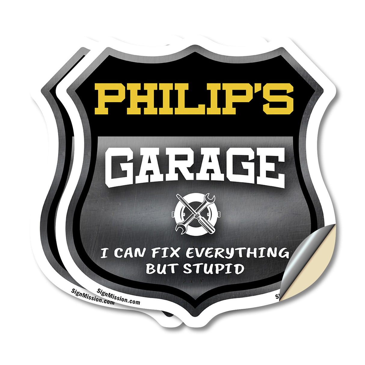 Philip's Garage I Can Fix Everything But Stupid