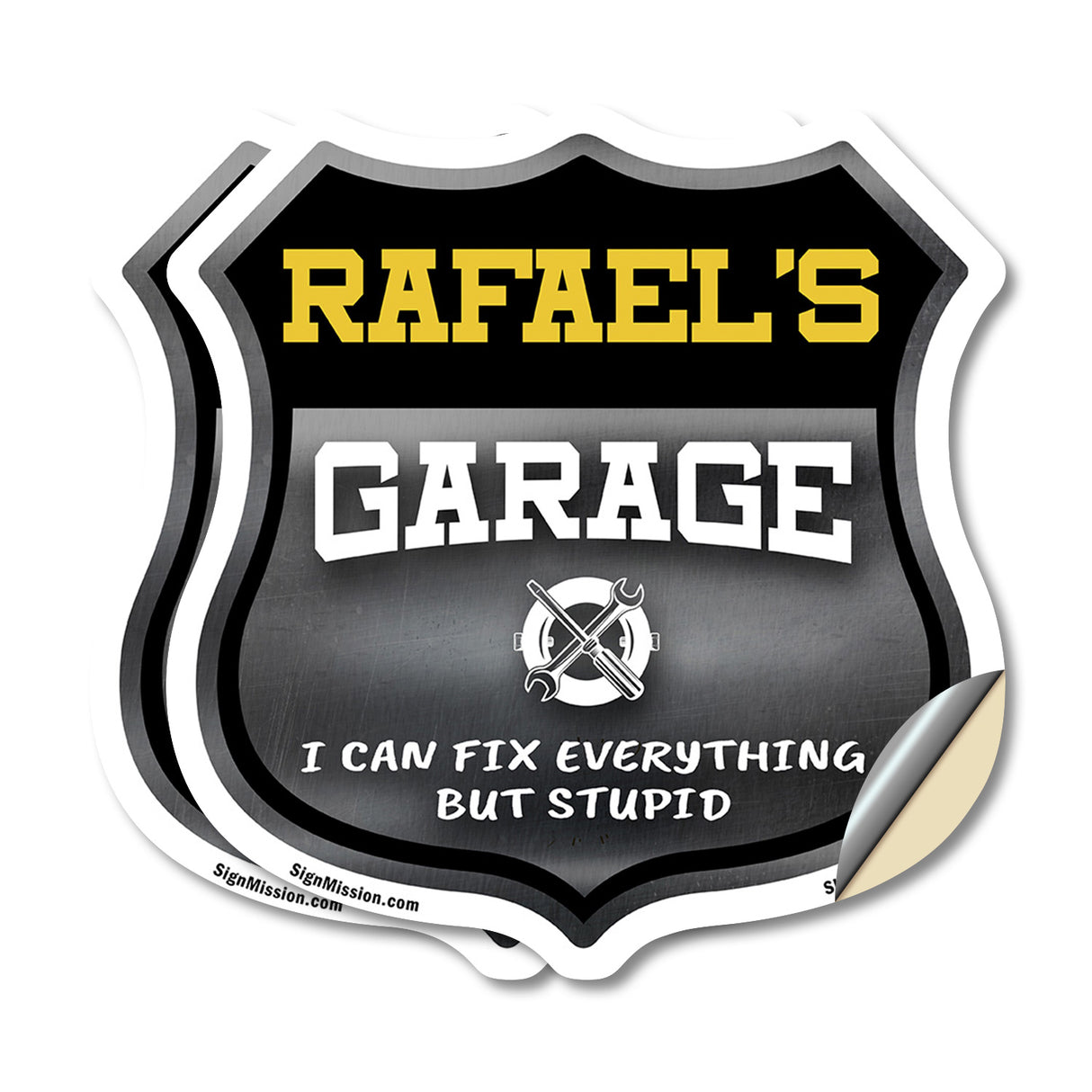 Rafael's Garage I Can Fix Everything But Stupid