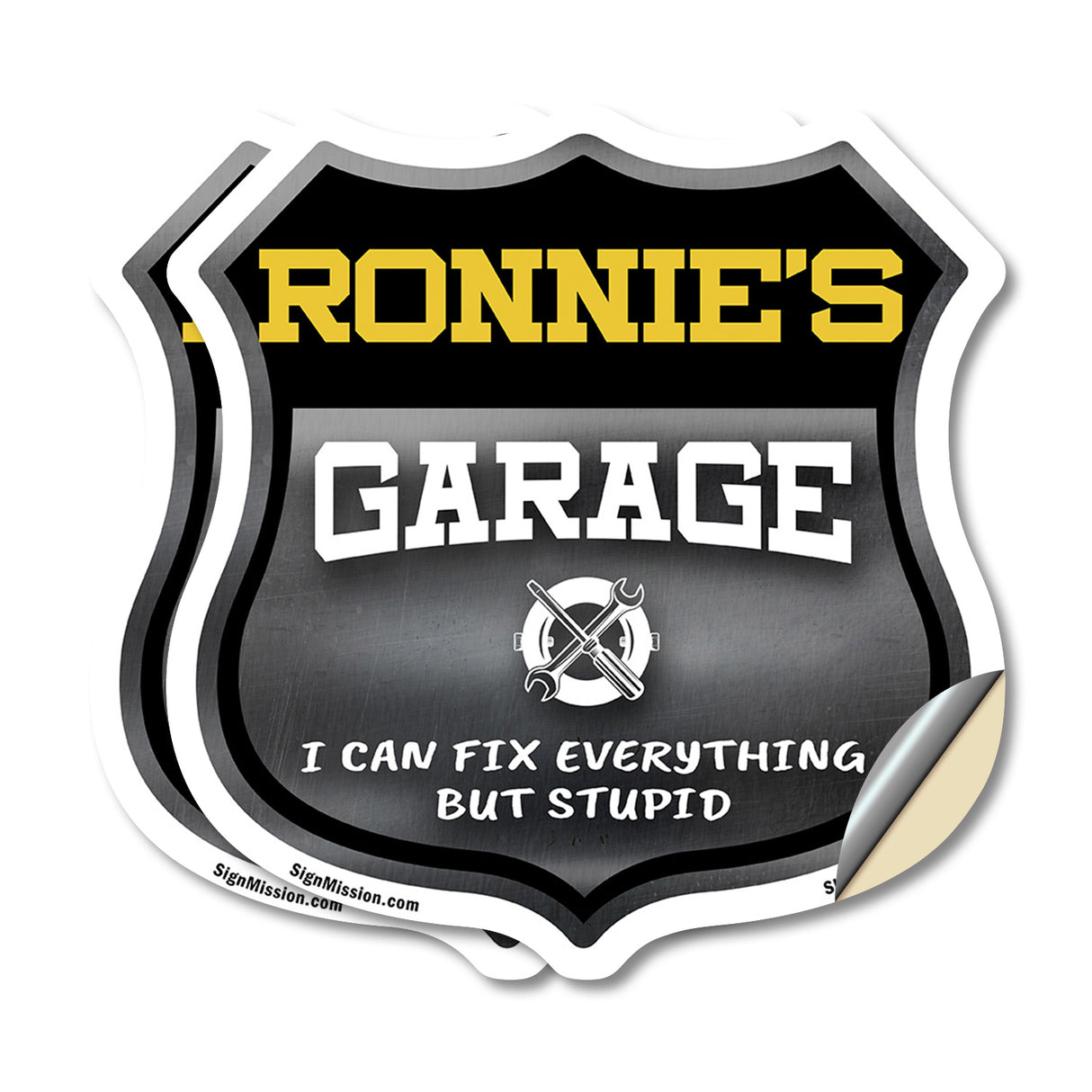 Ronnie's Garage I Can Fix Everything But Stupid