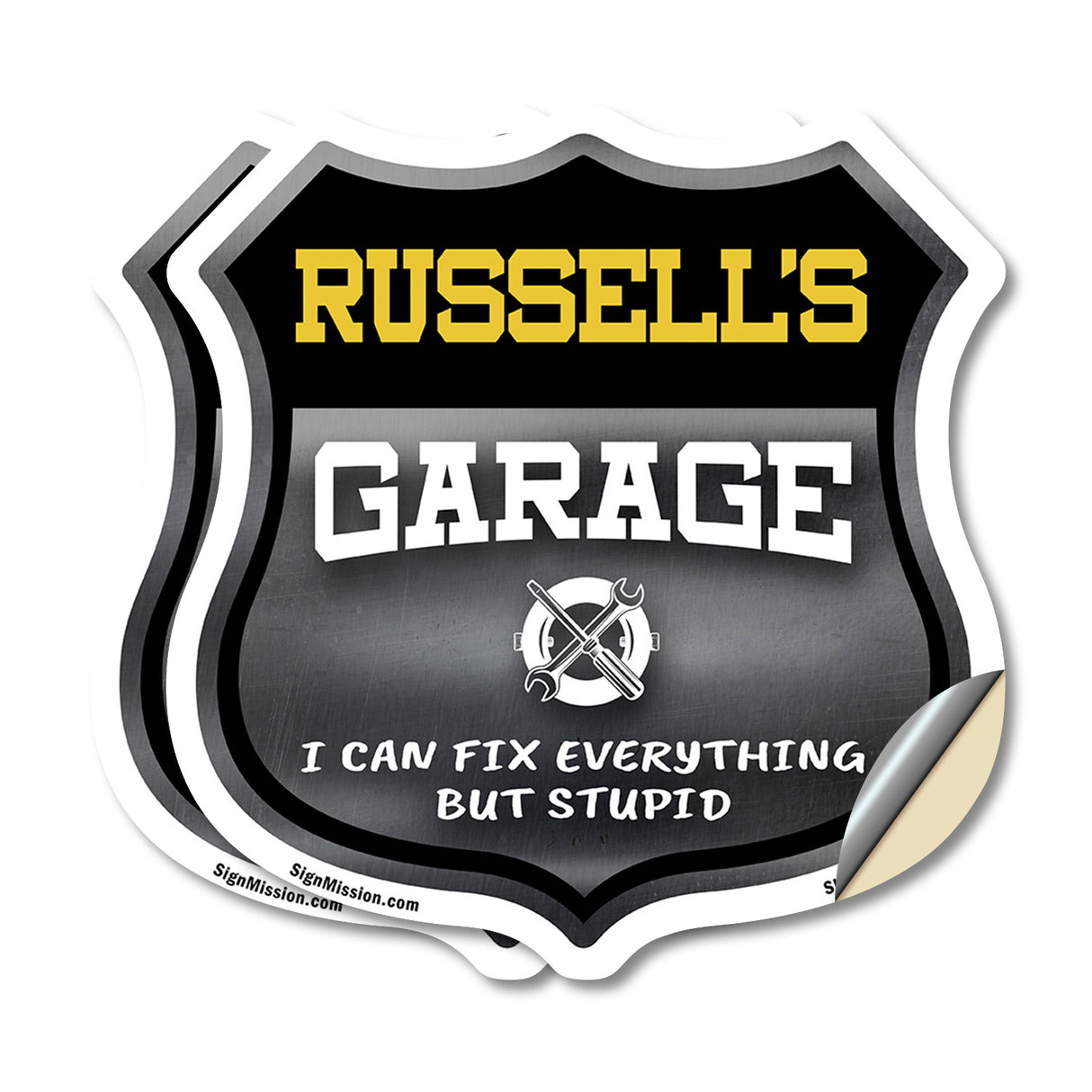 Russell's Garage I Can Fix Everything But Stupid