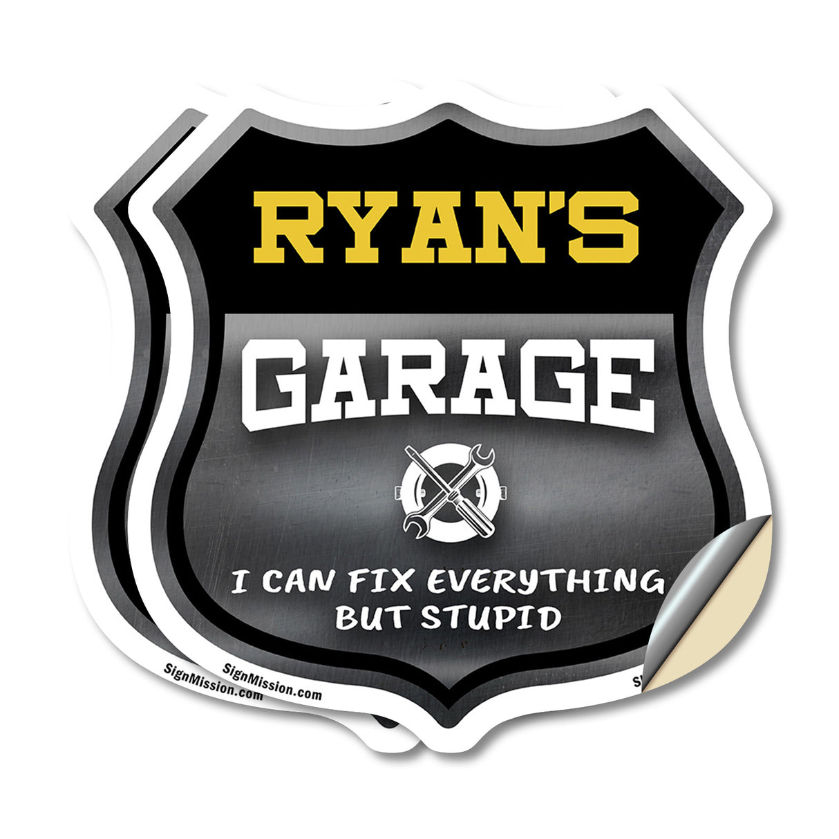 Ryan's Garage I Can Fix Everything But Stupid