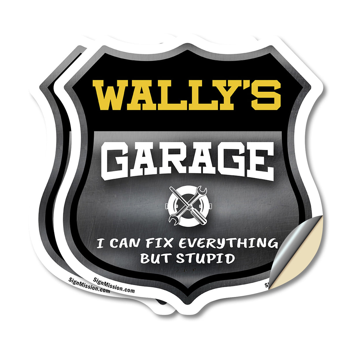 Wally's Garage I Can Fix Everything But Stupid