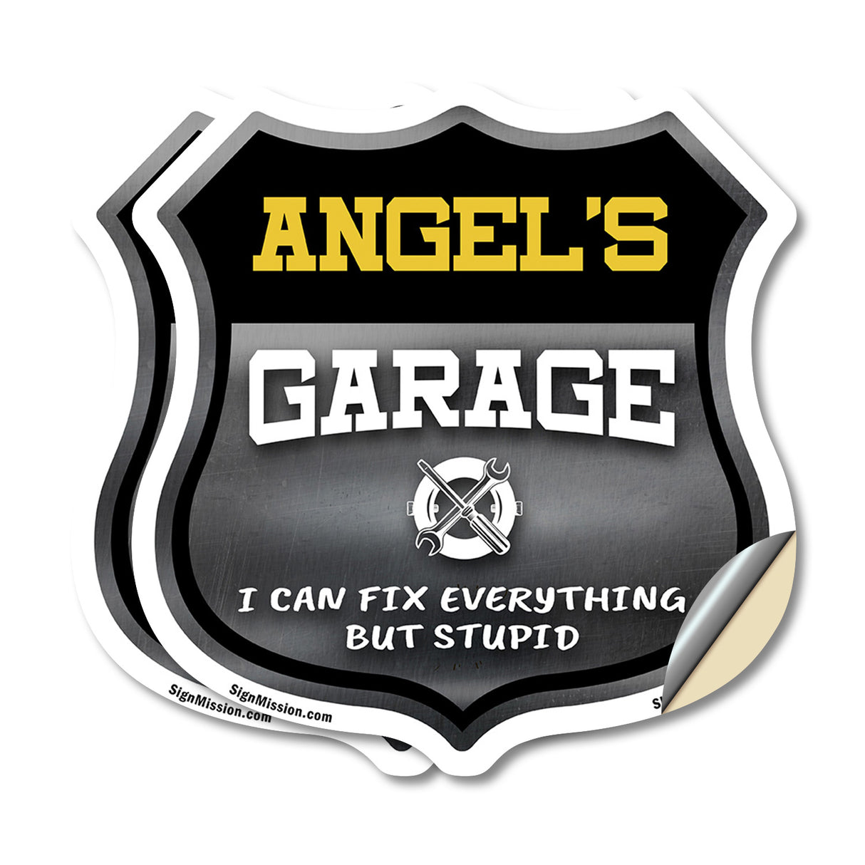 Angel's Garage I Can Fix Everything But Stupid