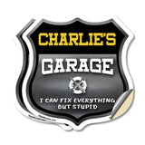 Charlie's Garage I Can Fix Everything But Stupid