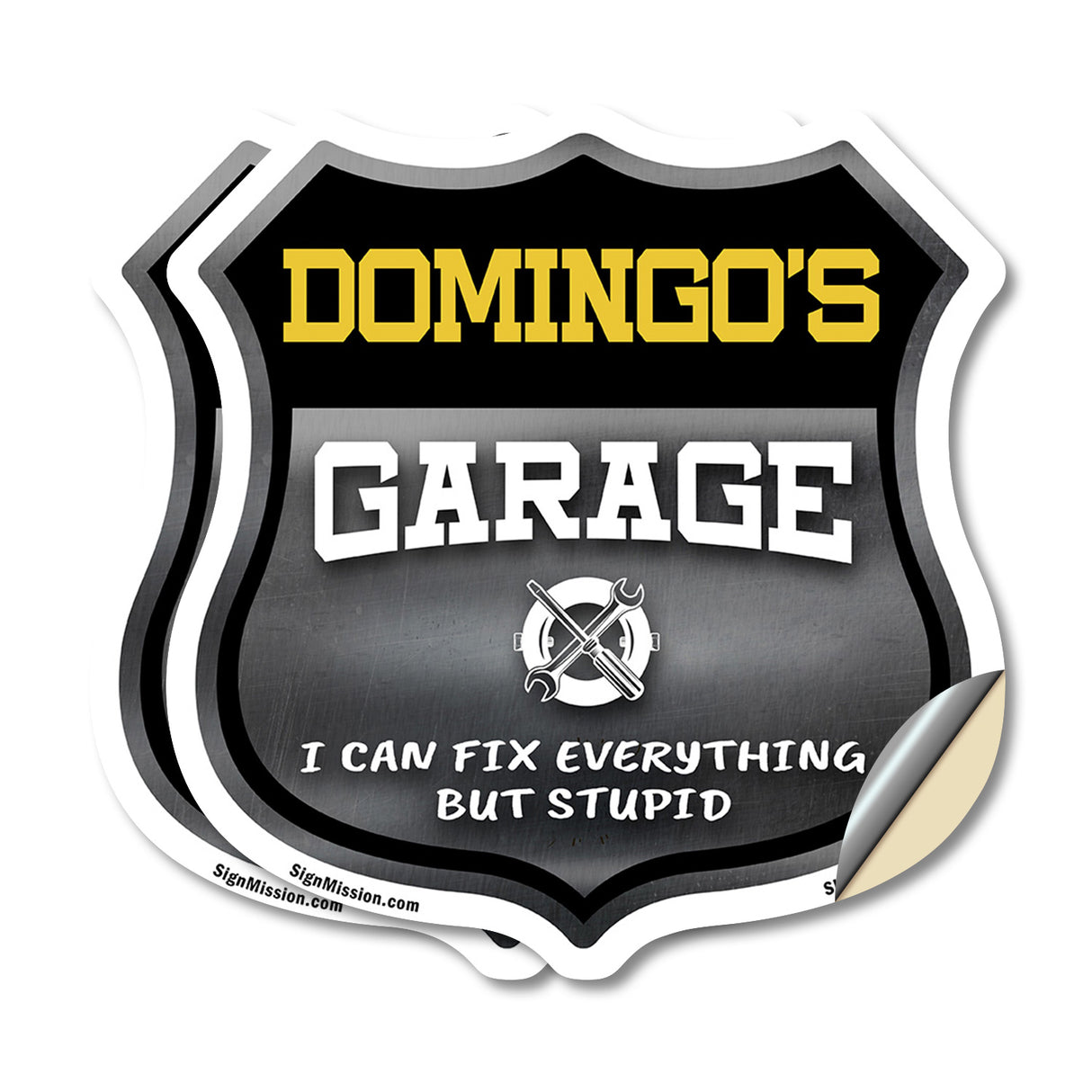Domingo's Garage I Can Fix Everything But Stupid