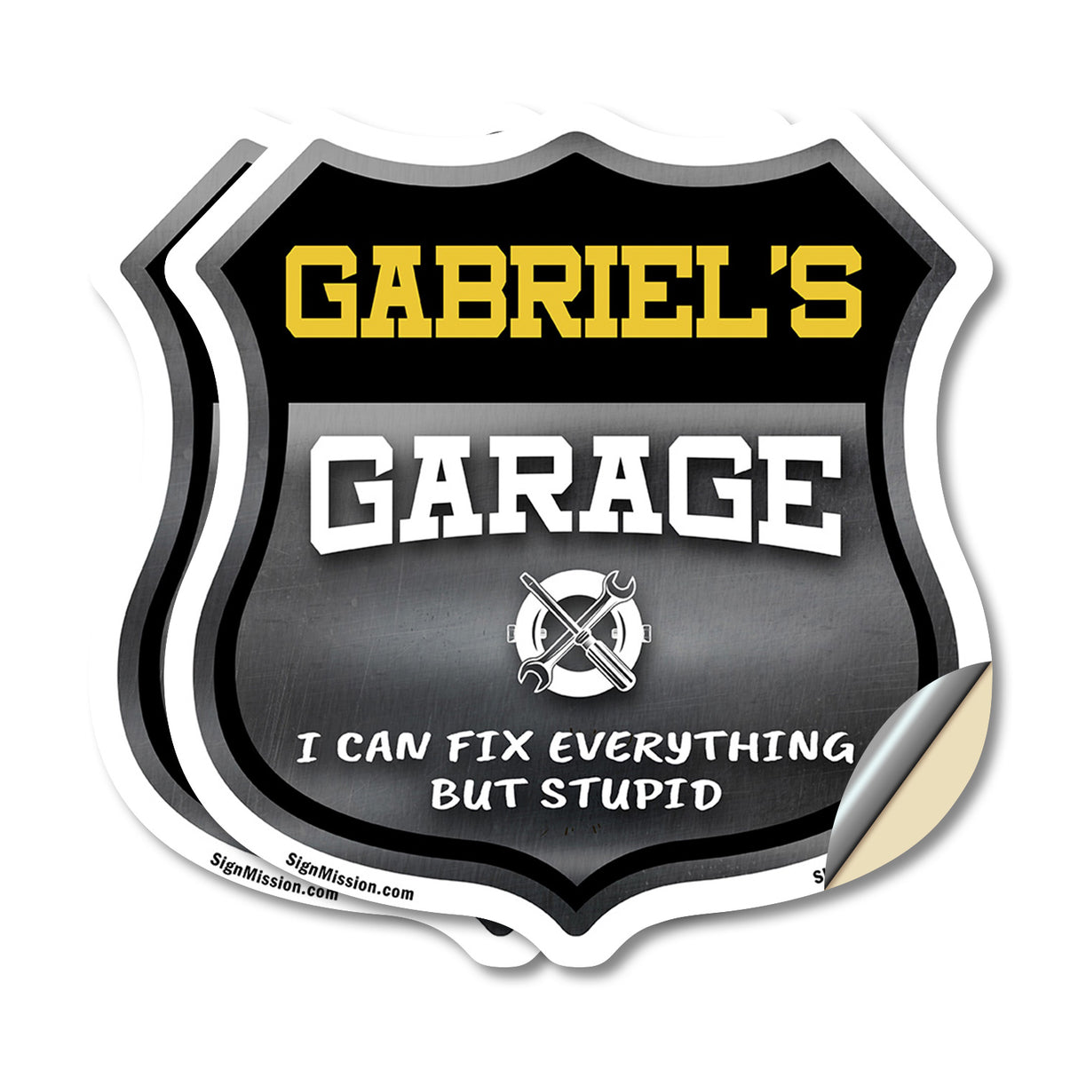 Gabriel's Garage I Can Fix Everything But Stupid
