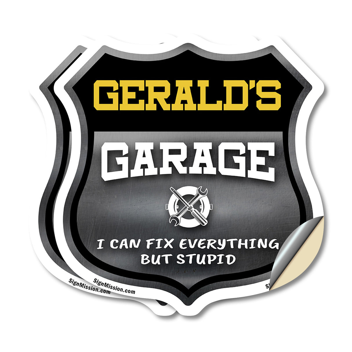 Gerald's Garage I Can Fix Everything But Stupid